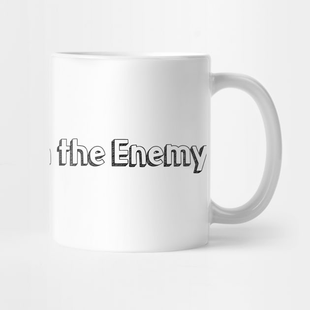 Sleeping With the Enemy // Typography Design by Aqumoet